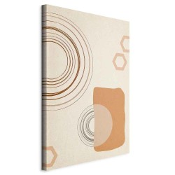 Leinwandbild - Sand Castles (1 Part) Vertical