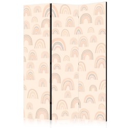 Paravent - August Sky - Rainbows of Various Sizes in Muted Colors