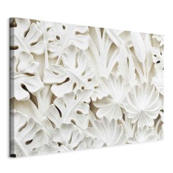 Leinwandbild - Ceramic Leaves (1 Part) Wide