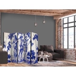 Paravent - Three Graces - Women Among Grapevines Inspired by Ancient Painting