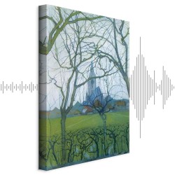 Leinwandbild - Piet Mondrian – St Jacobs Church