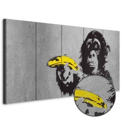 Leinwandbild - Monkey and Banana