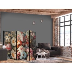 Paravent - Scent of Nature - Beautiful Garden Flowers in Pastel Colors