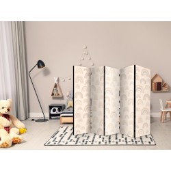 Paravent - August Sky - Rainbows of Various Sizes in Muted Colors