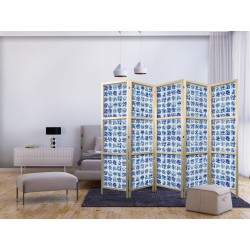 Japanischer Paravent - Ceramic Tiles - Traditional Portuguese Blue Tiles