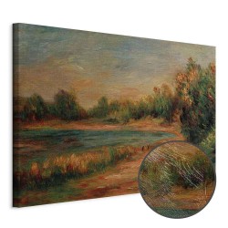 Leinwandbild - Pierre-Auguste Renoir – Paysage à Guernesey