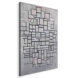 Leinwandbild - Piet Mondrian – Composition No IV