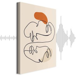 Leinwandbild - Solar Connection (1 Part) Vertical