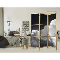 Japanischer Paravent - Discover the Infinite Play of Sunlight – Clouds and Shadows in the Sky