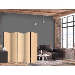 Paravent - Tiny Dots - Optimistic Pattern in Peach Colors