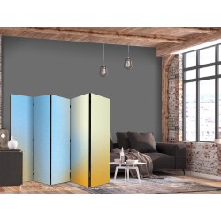 Paravent - Energetic Gradient - Gradient Composition in Vibrant Colors