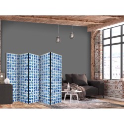 Paravent - Ceramic Tiles - Traditional Portuguese Blue Tiles Azulejos