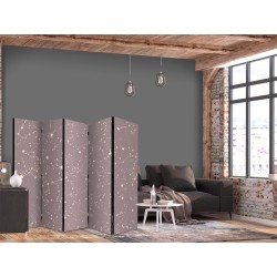 Paravent - Night Sky - Artistic Constellations and Stars in Pastel Shades