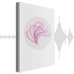 Leinwandbild - Finesse of Nature (1 Part) Vertical