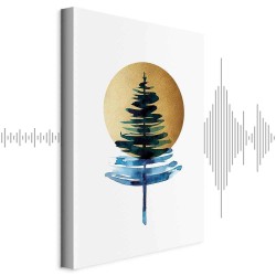 Leinwandbild - Sunny Winter (1 Part) Vertical