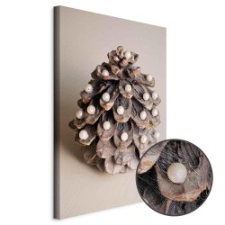 Leinwandbild - Christmas Decoration (1 Part) Vertical