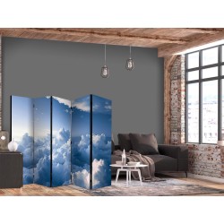 Paravent - Aerial Landscapes: Rays Illuminating Fluffy Cloud Formations