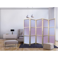 Japanischer Paravent - Complex Gradient - Gradient Composition in Nostalgic Colors