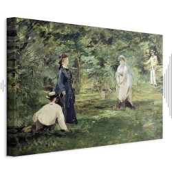 Leinwandbild - Edouard Manet – The Croquet Party in Paris