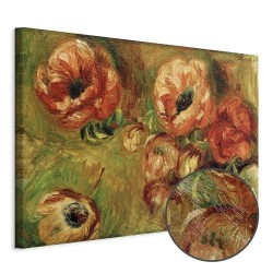 Leinwandbild - Pierre-Auguste Renoir – Les Anémones