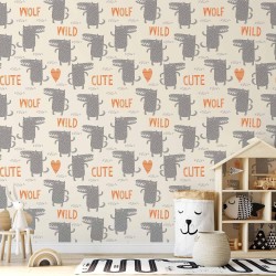 Tapete - Cute Wolf