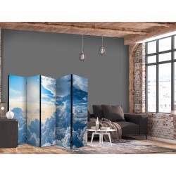 Paravent - Symphony of Light: The Sun and Clouds Coordinating in a Beautiful Sky