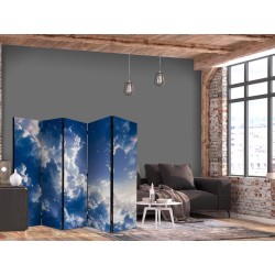 Paravent - Starry Clouds and Delicate Light Over a Corner of the Sky