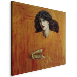 Leinwandbild - Dante Gabriel Rossetti – La Donna della Finestra