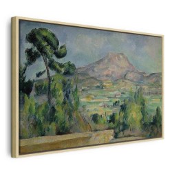 Leinwandbild - Paul Cézanne – Mount Saint Victoria