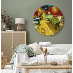 Rundes Bild - Vincent van Gogh – The Night Café