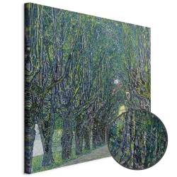 Leinwandbild - Gustav Klimt – Avenue in the Park of Schloss Kammer