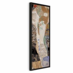 Leinwandbild - Gustav Klimt – Water Serpents