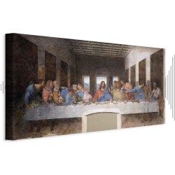 Leinwandbild - Leonardo da Vinci – Last Supper