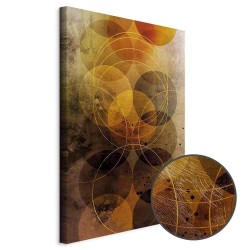 Leinwandbild - Sun Journey (1 Part) Vertical