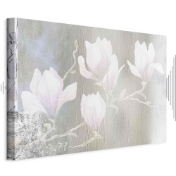 Leinwandbild - White Magnolias (1 Part) Wide