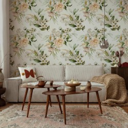 Tapete - Flowers in the Clouds