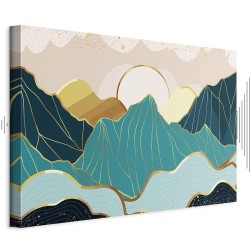 Leinwandbild - Green Pastures (1 Part) Wide