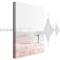 Leinwandbild - Watercolor Landscape (1 Part) Vertical