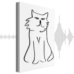 Leinwandbild - Im Looking at You! (1 Part) Vertical