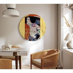 Rundes Bild - Gustav Klimt – Judith II