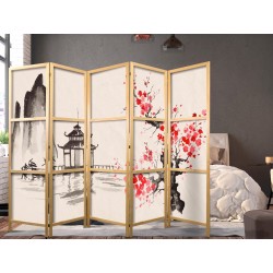 Japanischer Paravent - Mystical Calm