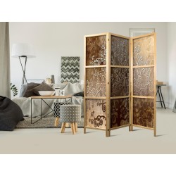 Japanischer Paravent - Golden Flourishes I