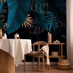 Fototapete - Leaves Composition - Second Variant