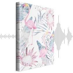 Leinwandbild - Exotic Fog (1 Part) Vertical