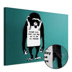 Leinwandbild - Angry Monkey (1 Part) Vertical