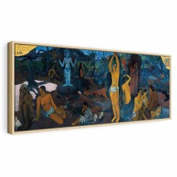 Leinwandbild - Paul Gauguin – Where Do We Come From? What Are We? Where Are We Going?