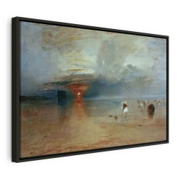Leinwandbild - William Turner – Calais Sands at Low Water