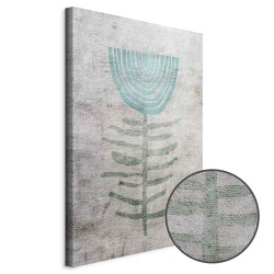 Leinwandbild - Blue Lily (1 Part) Vertical