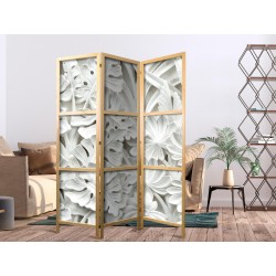 Japanischer Paravent - Alabaster Garden I