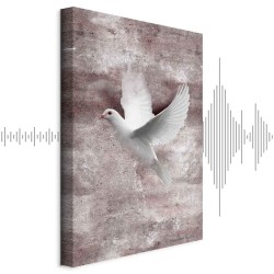 Leinwandbild - Love in Flight (1 Part) Vertical